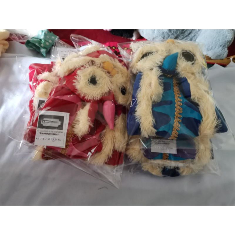kostum barongsai untuk baju kucing