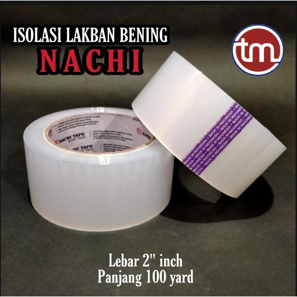 Lakban Bening Nachi 48mm (NACHI BENING)