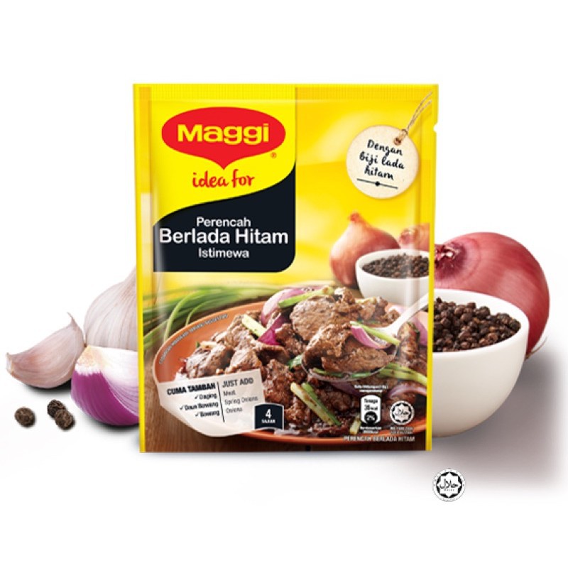 

Maggi Perencah Berlada Hitam 40g
