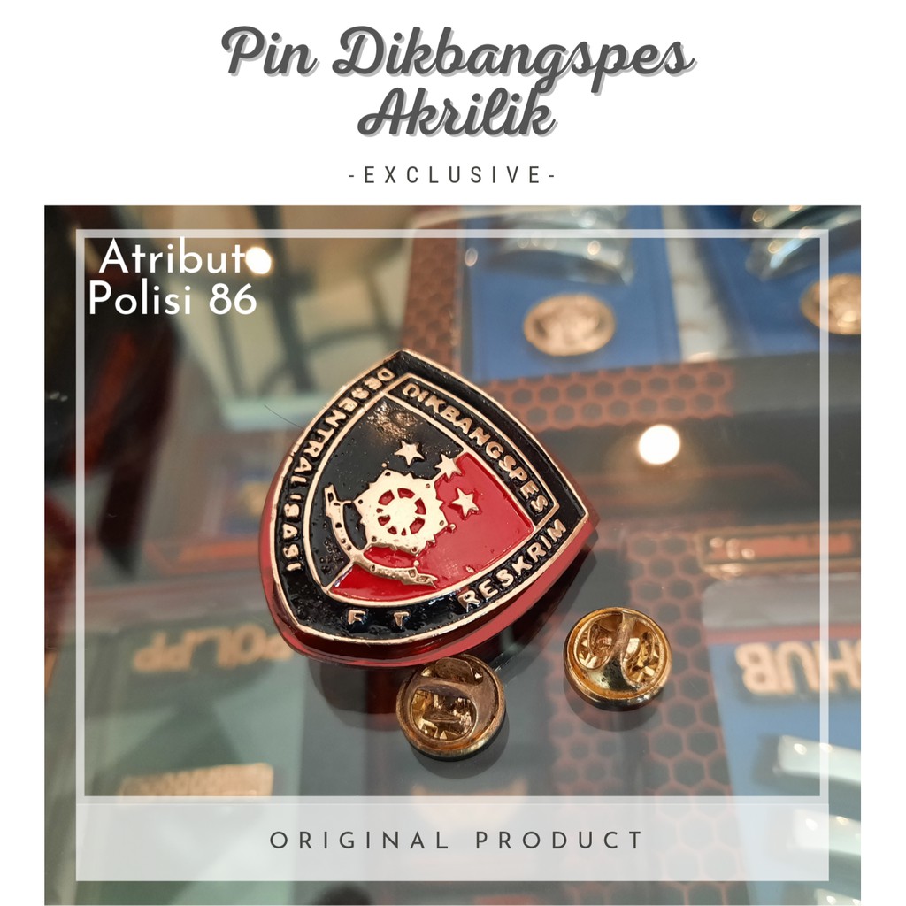 Pin Dikbangspes Reskrim / Dikjur Reskrim / Bros Reskrim / Bareskrim / Reskrim