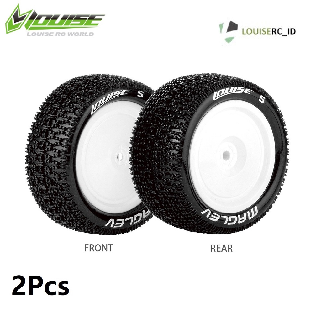 Louise 1/10 E-Maglev Tire 12mm Buggy ban Rc Kyosho S-Workz L-T3174VWKF L-T3176VWKR ban rc buggy bsd 