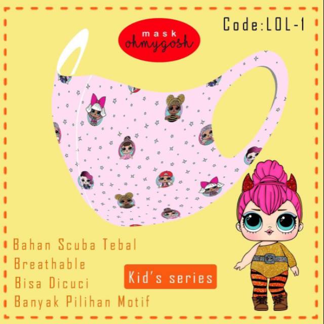 Masker import (khusus dewasa)
