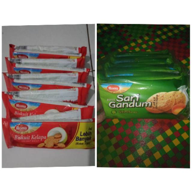 

Roma Biskuit / Roma Kelapa / Roma Gandum