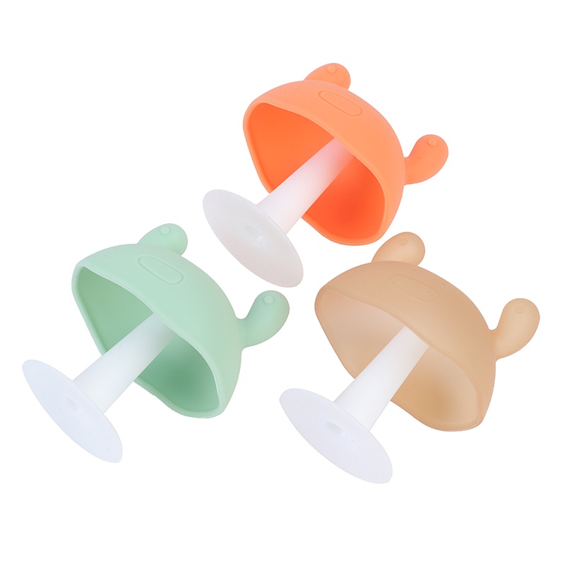 Teether Bentuk Jamur Bahan Silikon