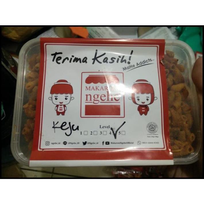 

Makaroni Ngehe Toples Keju Dan Balado