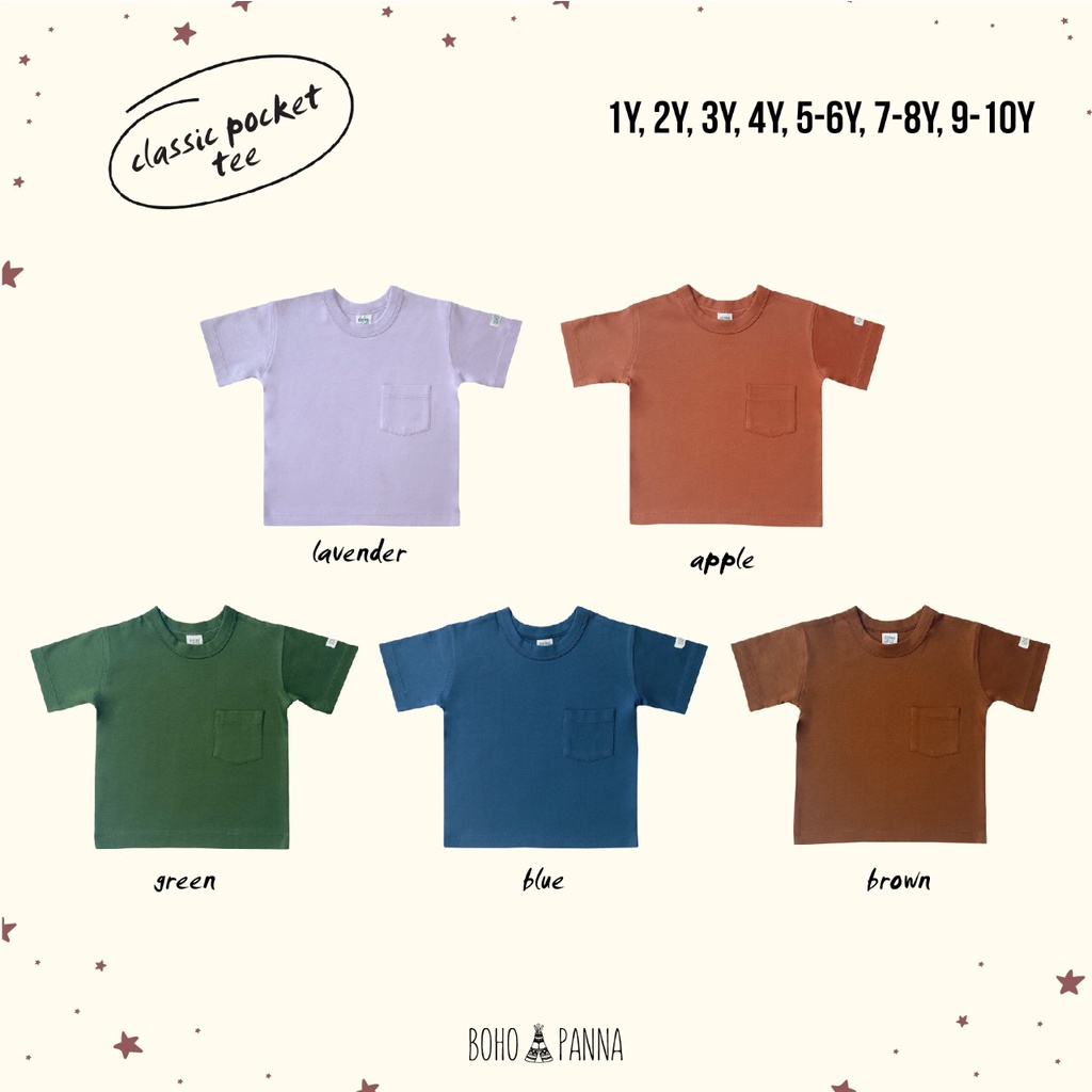 Bohopanna - Bohobaby Classic Pocket Tee