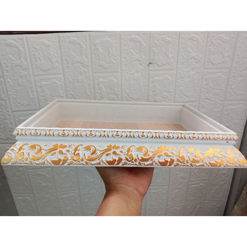 kotak hantaran fiber ukir. kotak seserahan