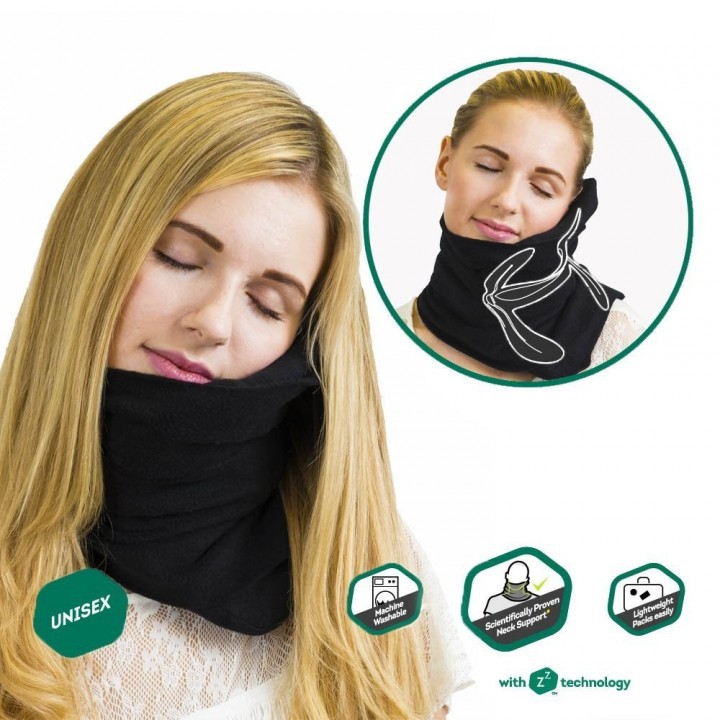 Portable Unisex Super Soft Neck Support Travel Pillow