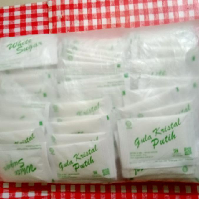 

[[BISA COD]] Gula putih sachet isi 250 pcs TERJAMIN Kode 997