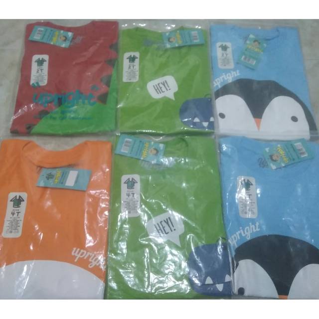 Kaos Anak 3 dimensi