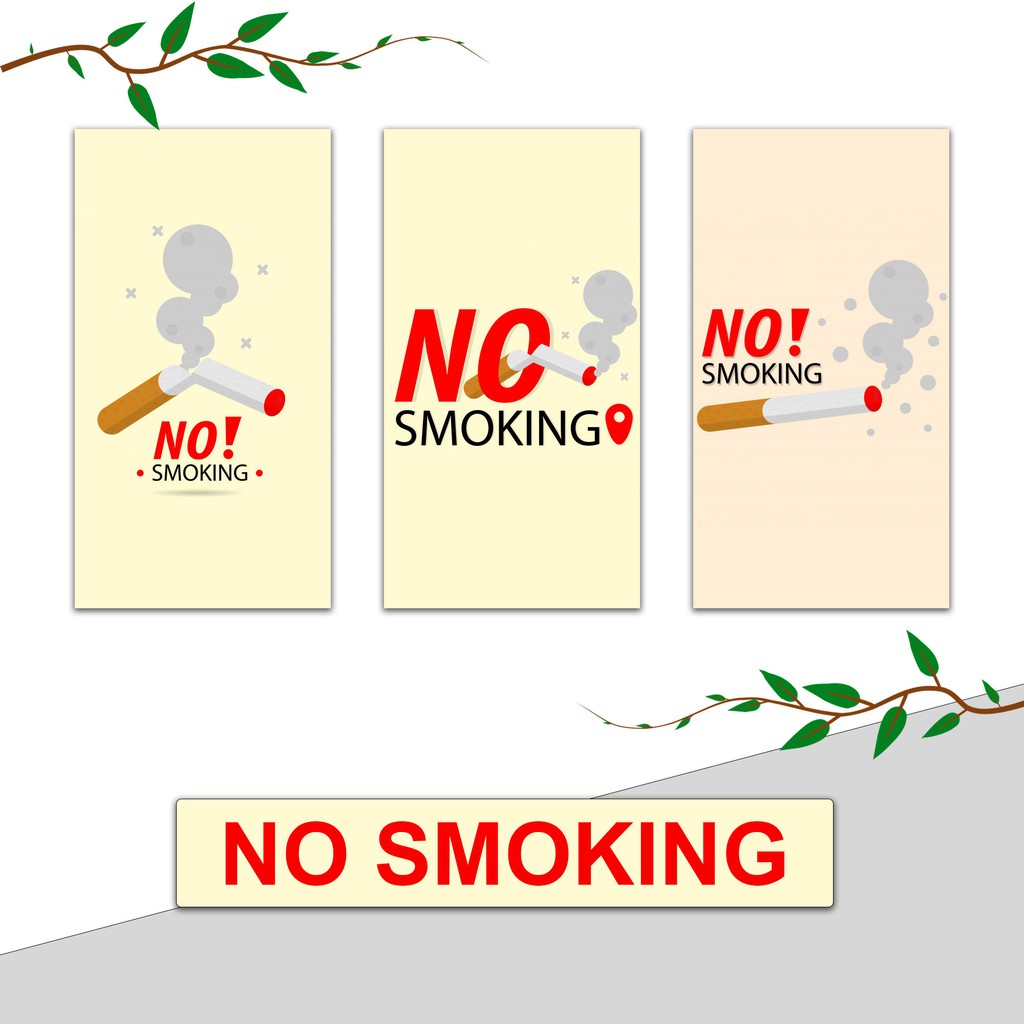 Dekorasi Dinding No Smoking
