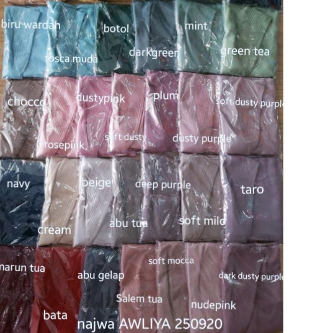 ☁ KHIMAR NAJWA ORI AWLIYA HIJAB AWLIYA COLLECTION TERBARU ☪