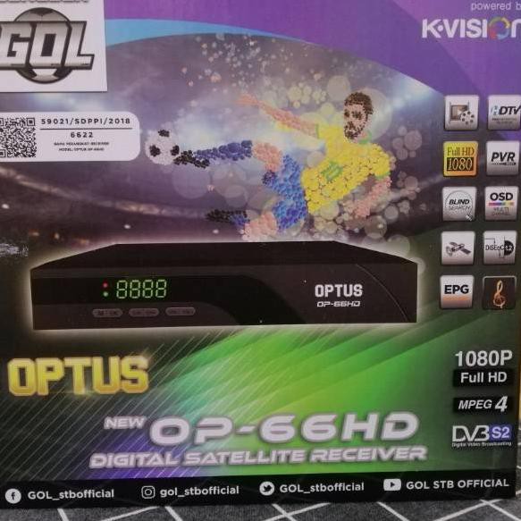 NEW 9.9 Receiver parabola GOL optus ottimo 66 hd 66hd Garmedia LGSAT Star Gardiner Kvision Gratis
