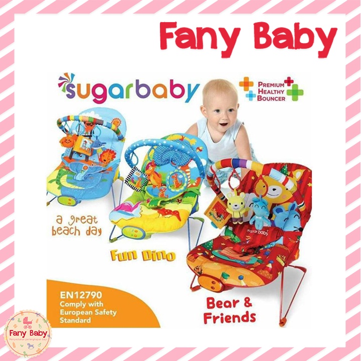 SUGAR BABY BOUNCER 3 RECLINE [ BEAR&amp;FREINDS ]