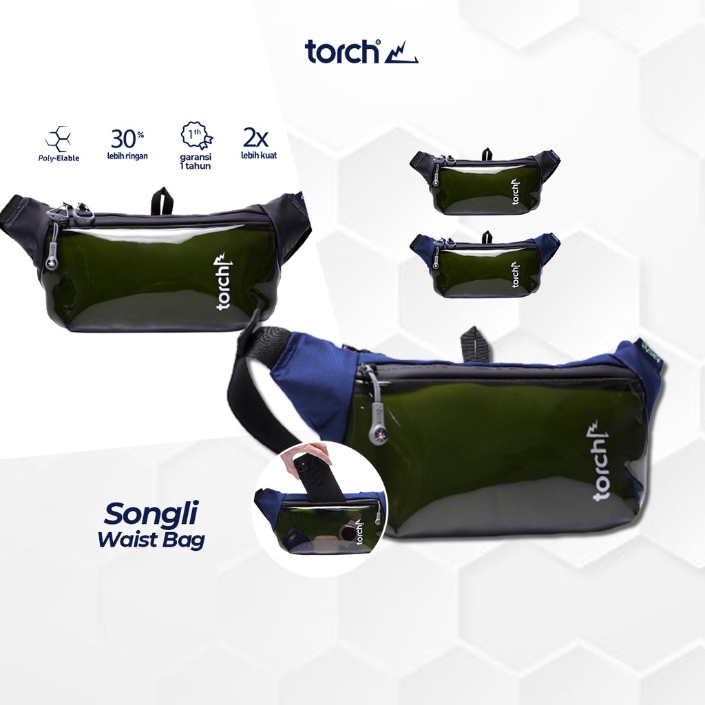 TORCH Depok Waist Bag / Tas Pinggang - Songli