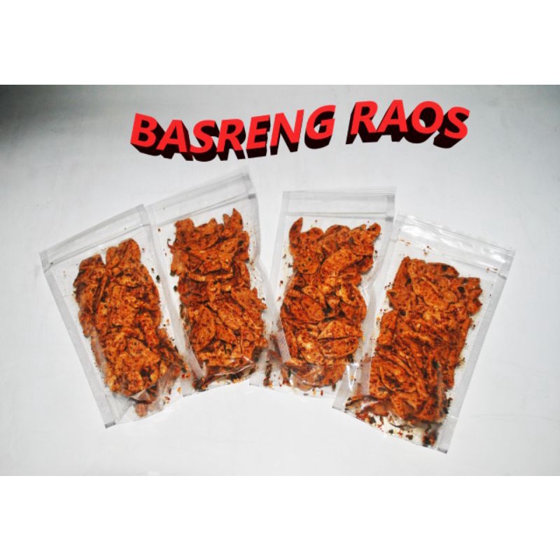 

basreng raos( baso goreng)daunjeruk