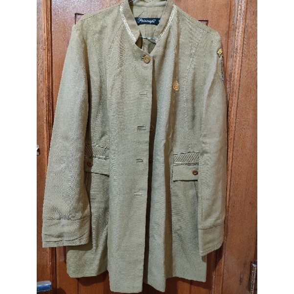 PRELOVED Seragam Wanita Celana Set Khaki