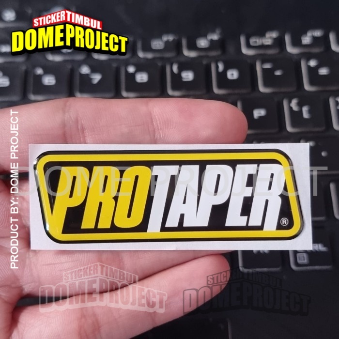 STIKER MOTOR PROTAPER EMBLEM STIKER TIMBUL LENTUR STIKER MOTOR