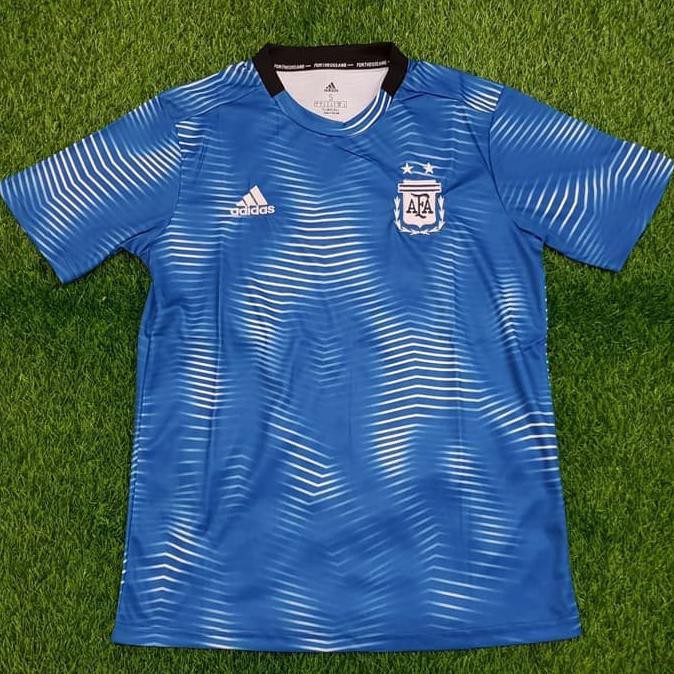 BI9 SALE JERSEY BOLA ARGENTINA TRAINING PREMATCH 2019 GRADE ORI SDWD