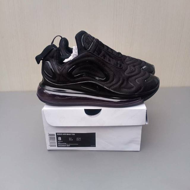 Nike Airmax 720 Full Black Miror Original