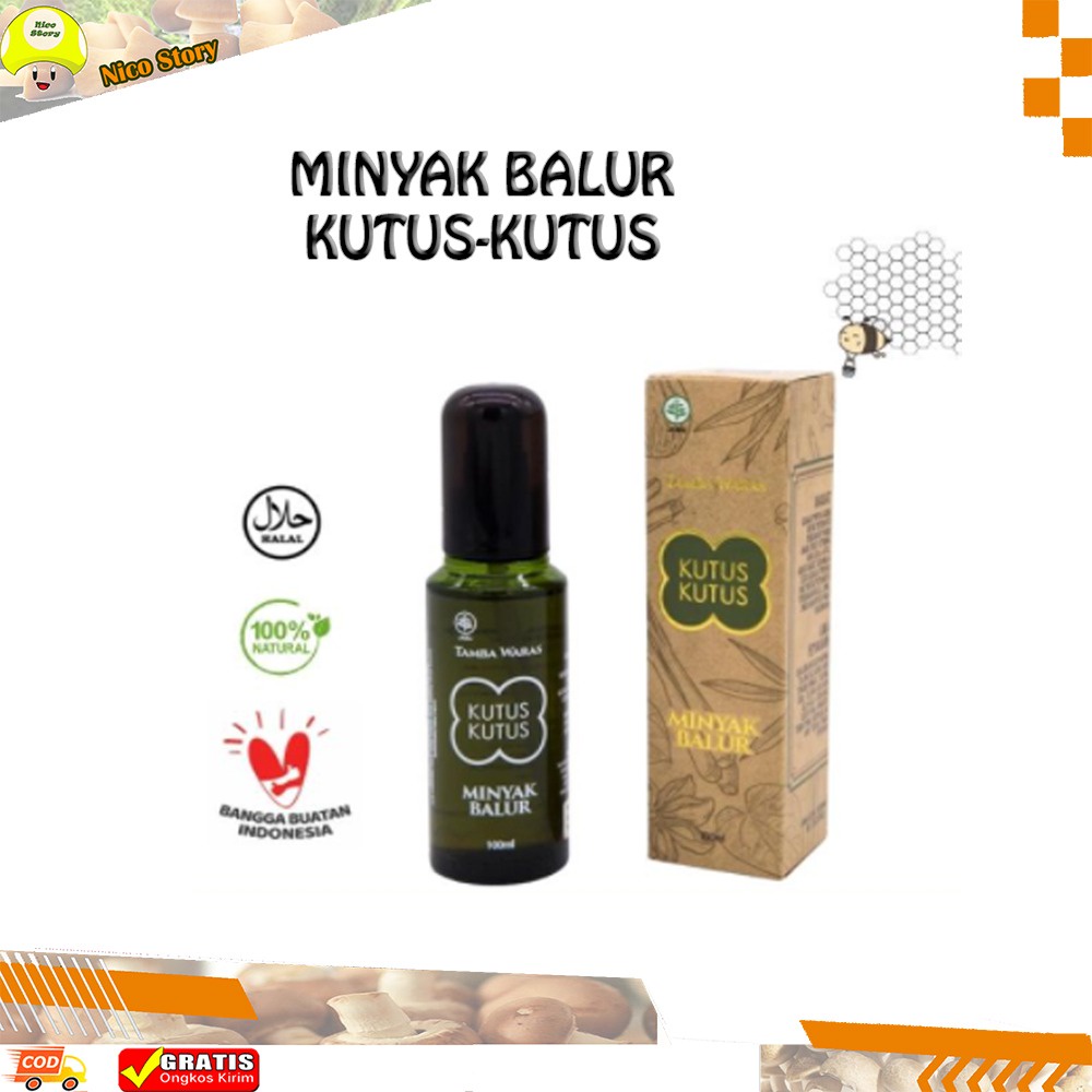 (NCS) COD (BELI 2 GRATIS 1) Minyak Balur Kutus Kutus Tambah Waras ORIGINAL 100%