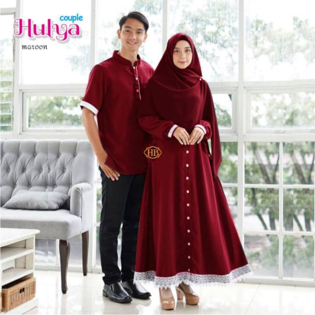 COUPLE HULYA SET ,COUPLE KELUARGA MUSLIM