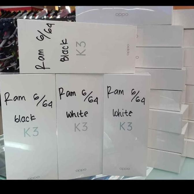 TERMURAH OPPO K3 RAM 6 64 GB GARANSI RESMI - Putih READY STOCK
