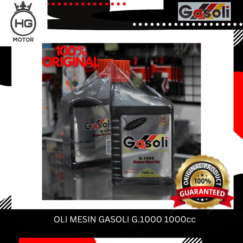 Gasoli 2T G1000 Super Sporty 1Liter Oli Samping 2Tak