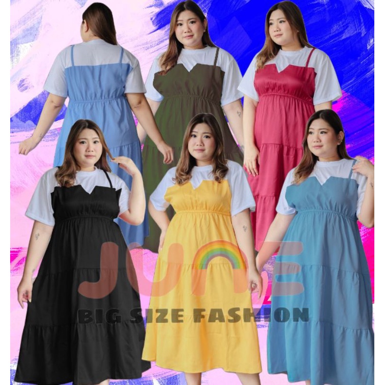 MAXI Wanita ukuran besar LD 120 CM/ Dress panjang wanita ukuran JUMBO XXXL