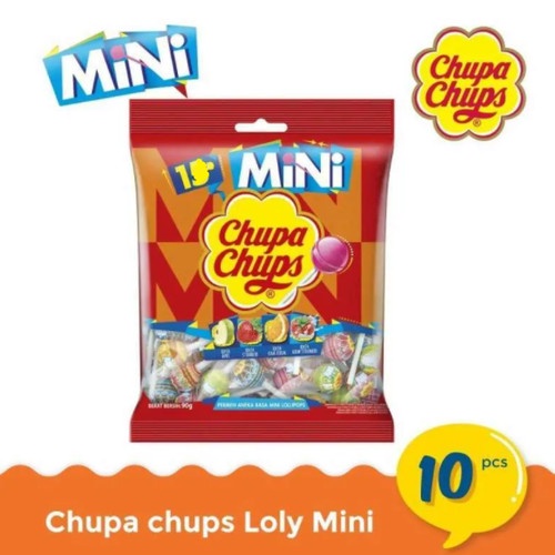 

Chupa Chups Mini Lollipop Isi 10