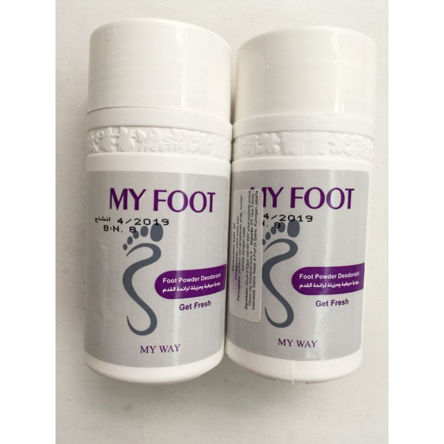 My Foot Powder Deodorant / Deodorizing foot spray My Way Ohana 25 gr