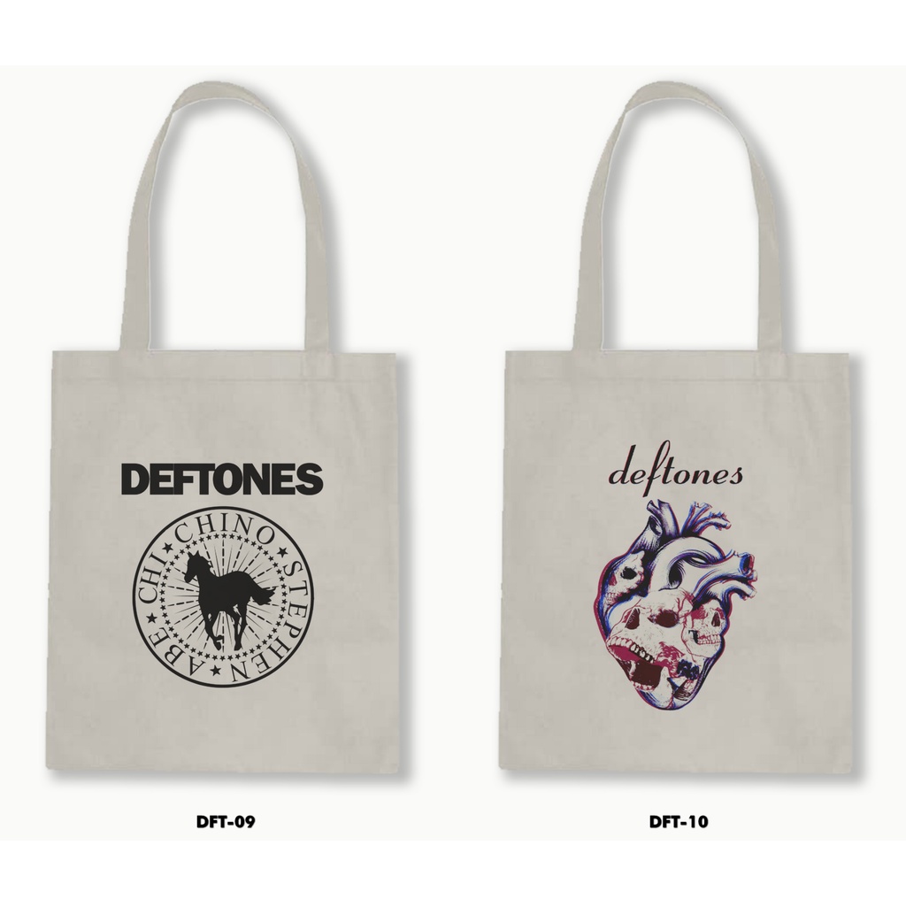 TOTE BAG BLACU - DEFTONES