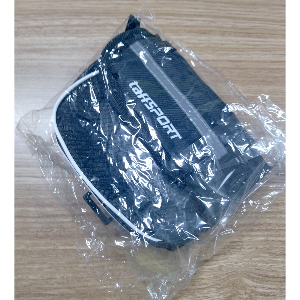 Tas Mini Dua Sisi Depan Sepeda Hitam