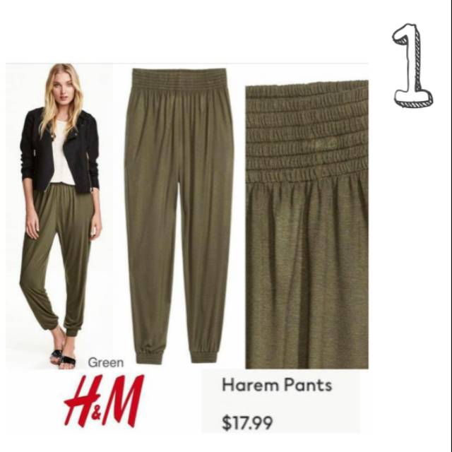 HM Harem Pants (LABEL DI CORET)