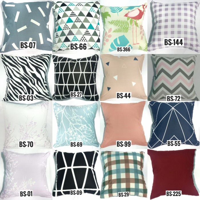 Sofa-Bantal- Bantal Sofa 40X40 Sudah Termasuk Sarung Bantal - B.40X40 Saja -Bantal-Sofa.