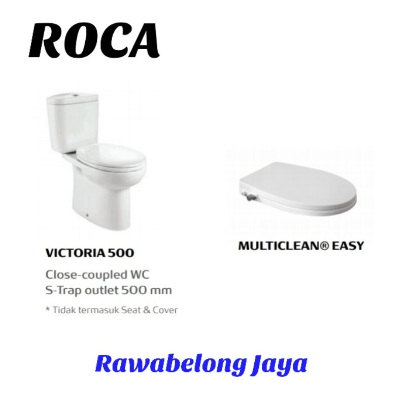 ROCA VICTORIA 500 KLOSET DUDUK RI 50cm