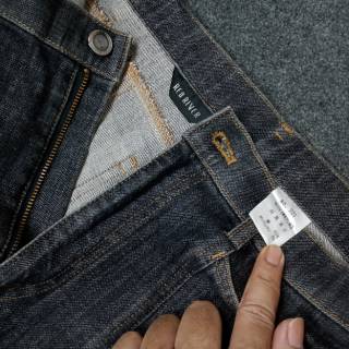  Celana  jeans boyfriend  red riper blue black second branded 