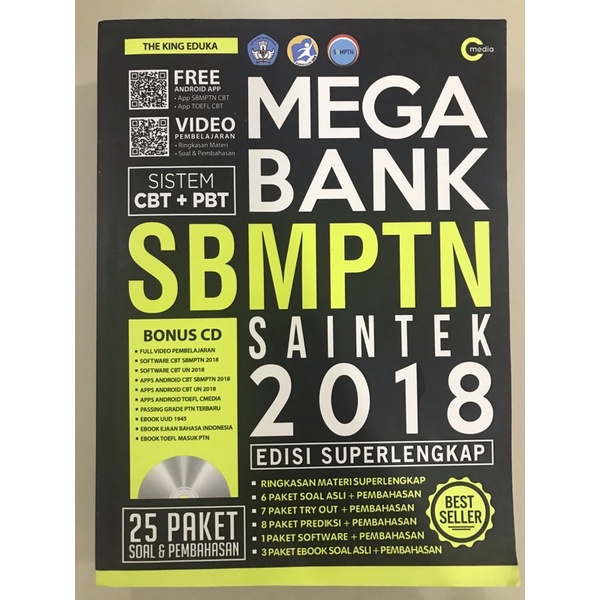PRELOVED MEGA BANK SBMPTN SAINTEK