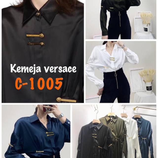 KEMEJA FORMAL / KANTOR VERSACE WANITA
