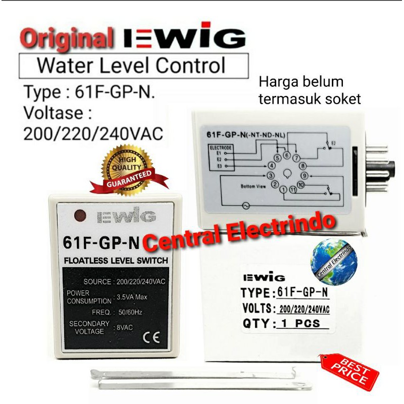 WATER LEVEL CONTROL EWIG 61F-GP-N 11 KAKI