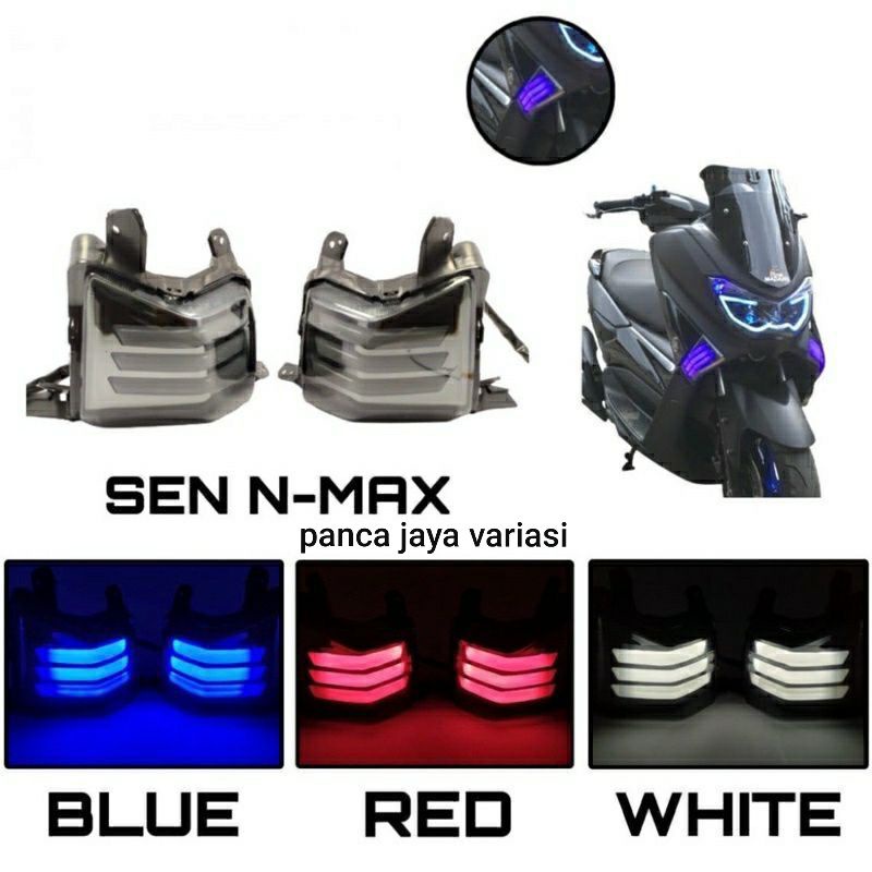 LAMPU SEN NMAX LED | LAMPU SEIN NMAX VARIASI | SEN NMAX RUNNING