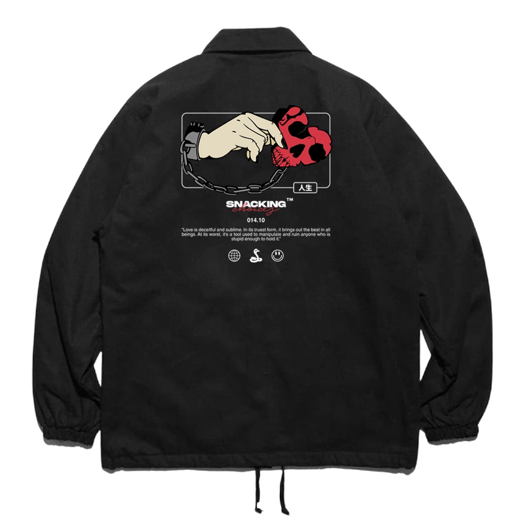 Snackingchoices Coach Jacket Levronka Black