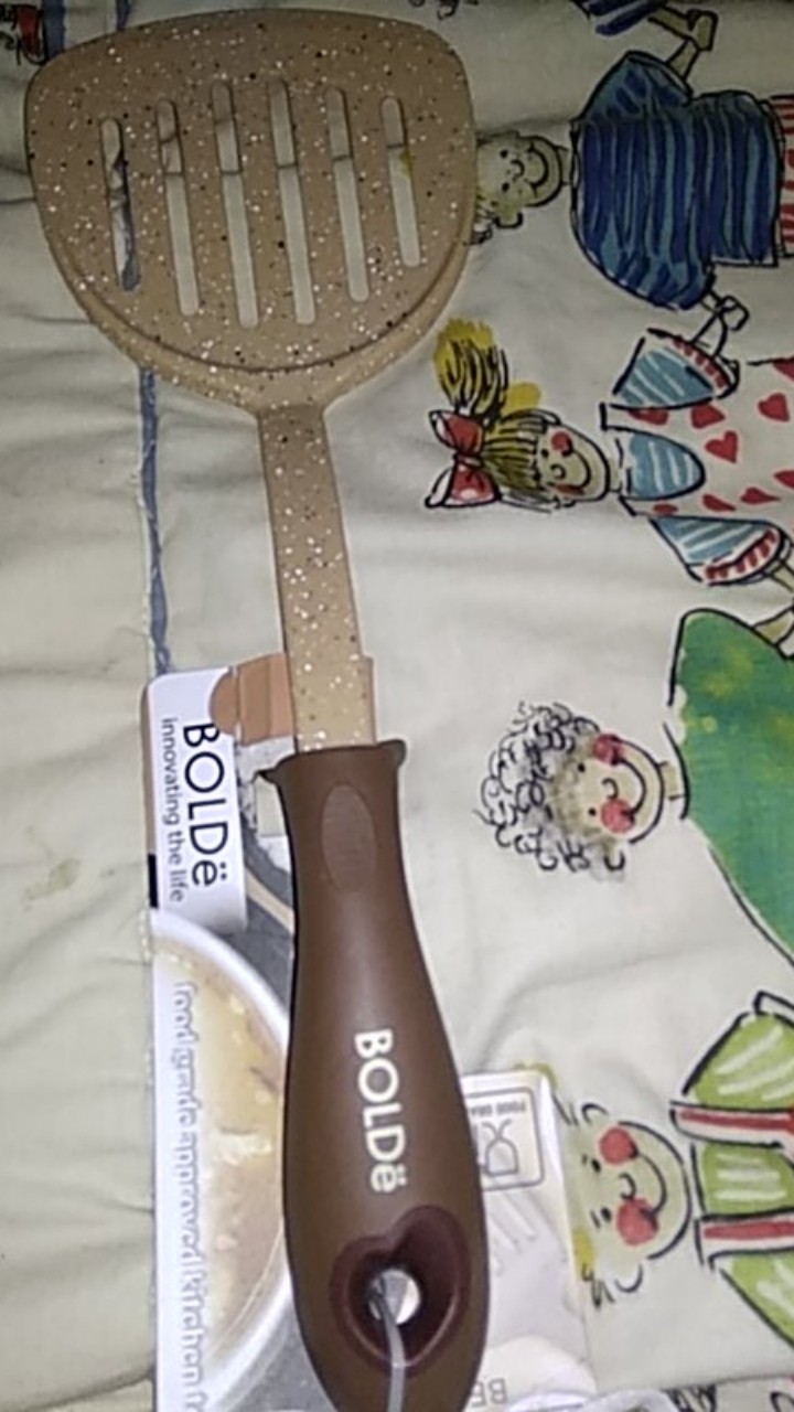 Bolde Super Utensil Slotted Turner  Peralatan Masak Spatula Sendok Terbaik