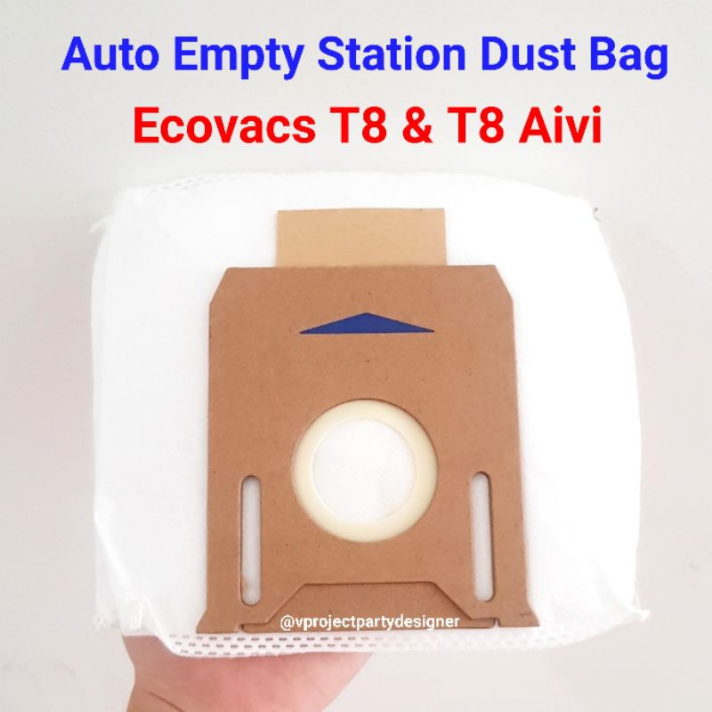 Ecovacs deebot Ozmo T8 aivi Dust bag auto empty station - kantong debu