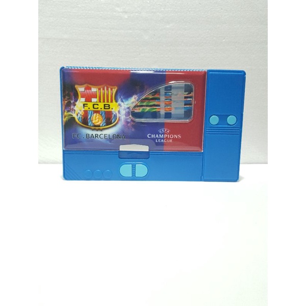 

Tempat Pensil Magnet Jumbo Fc.Barcelona + Pensil Kinder KJ-848