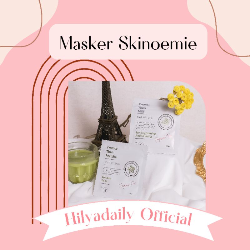 (VipResellerResmi) Masker Skinoemie