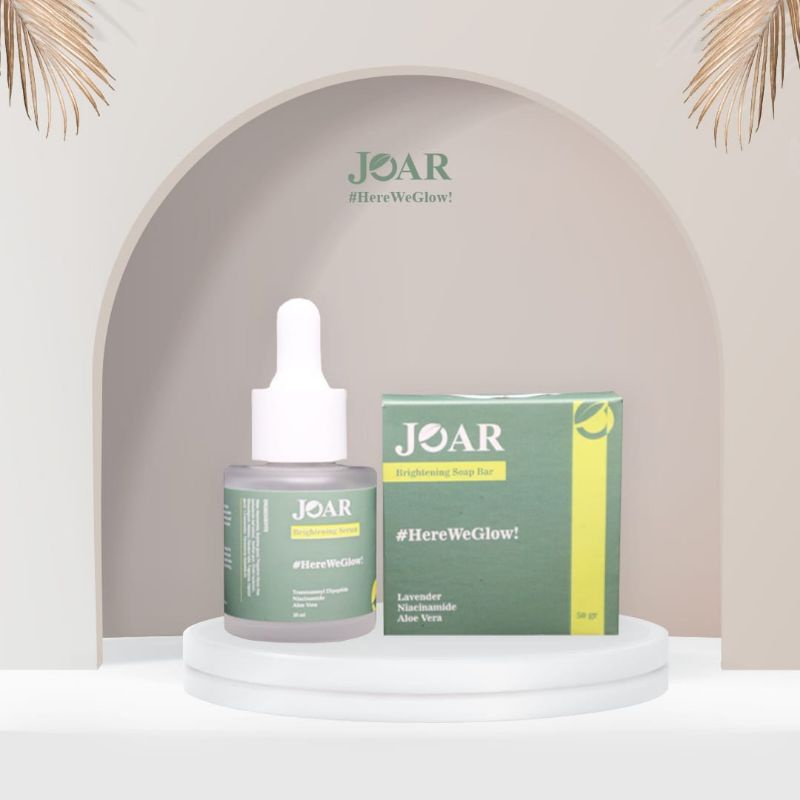 JOAR SKINCARE BRiGHTENING SERIES PAKET 3 ( SABUN, SERUM)