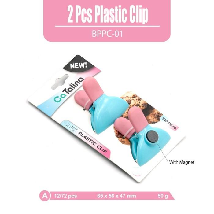 

Klip | Penjepit Plastik 2 Pcs Bppc 01A Catalina | 2 Pcs Plastic Clip