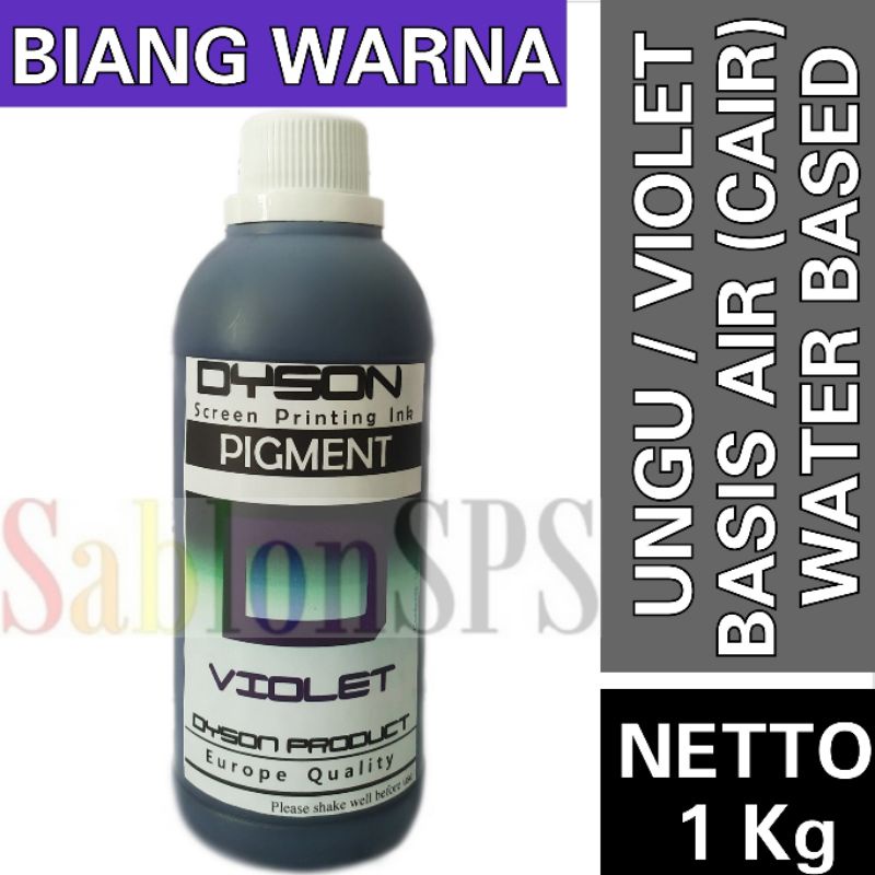 BIANG WARNA CAT SABLON WARNA VIOLET 1KG