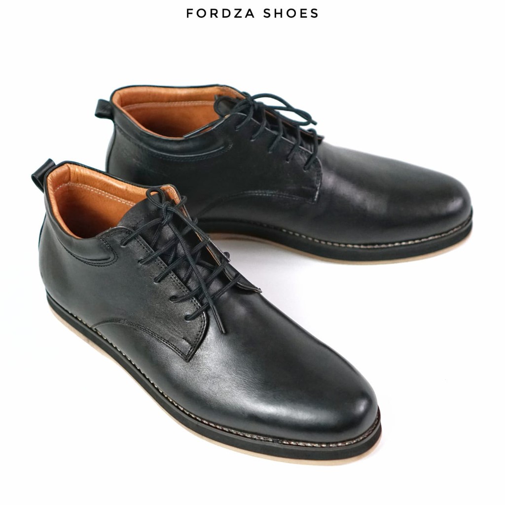  Sepatu  Pria  Low Boots  Premium Series Plain Toe Leather TEX 